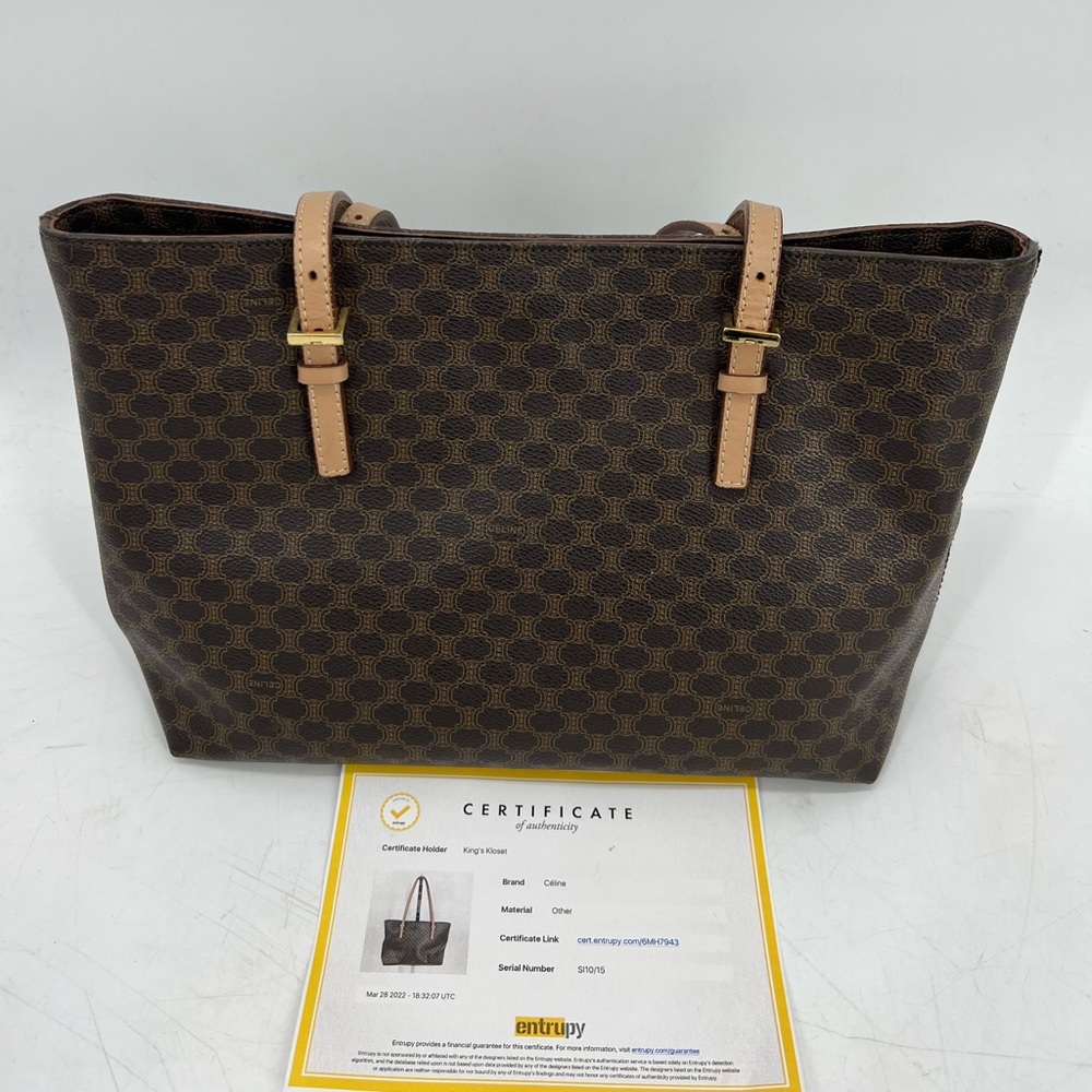 Celine Macadam tote